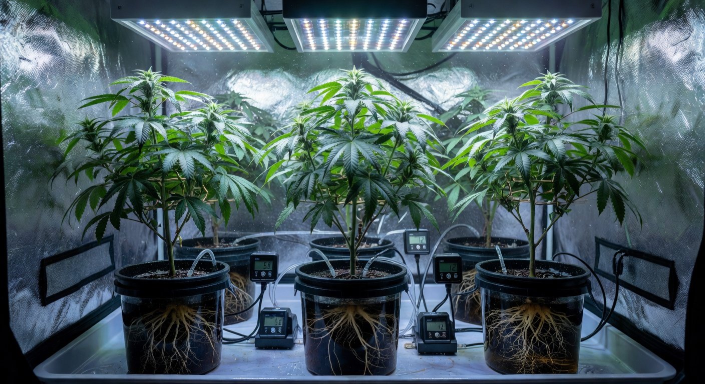 DWC vs NFT for Indoor Cannabis Grow Tents: 2026 Comparison