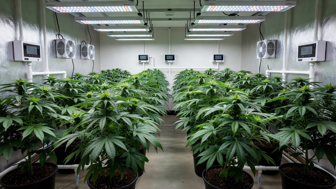 Optimale Beleuchtung für feminisierte photoperiodische Cannabis 2026