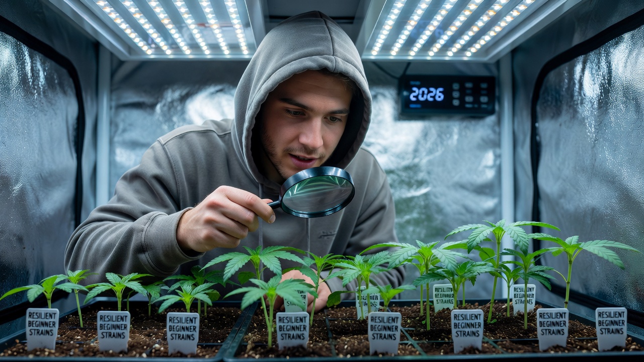 Best Beginner Cannabis Strains to Grow from Seed in 2026