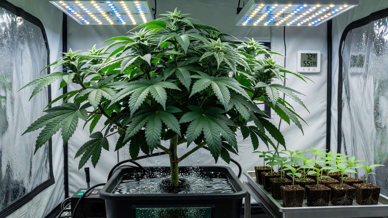 Hydroponic Cannabis Cloning in Grow Tents: 2026 Guide