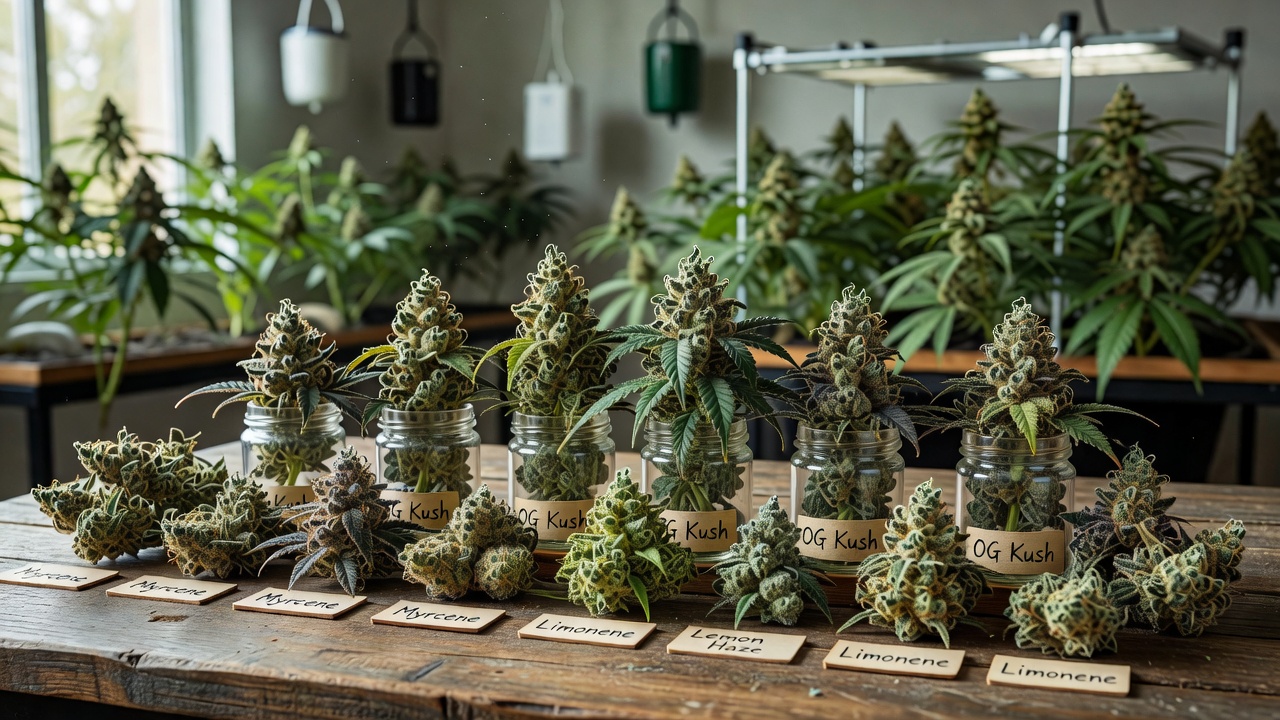 Top Cannabis Strains by Terpene Profile for 2026 Growers