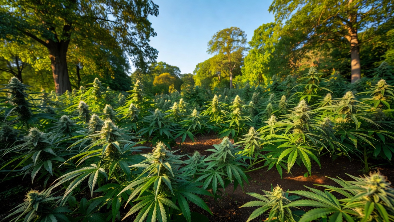Outdoor-Cannabis-Training: LST, Topping & SCROG für Guerilla-Grows