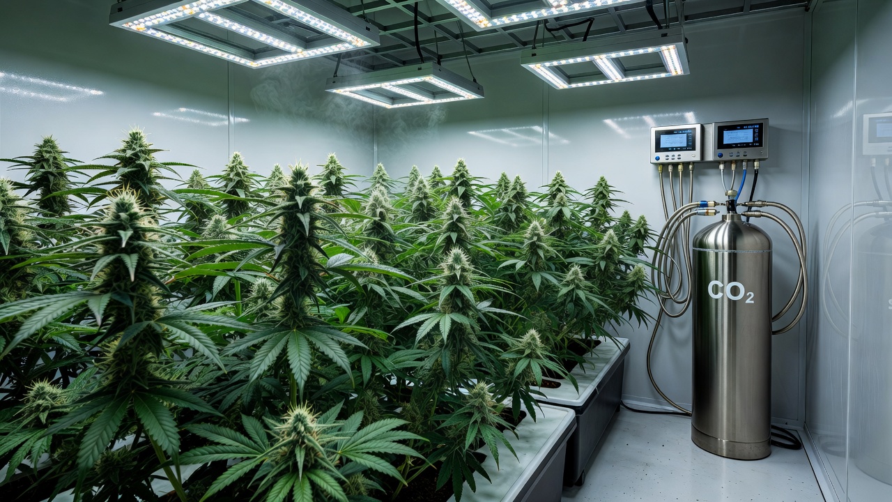 CO2 Supplementation for Cannabis: Boost Yields in 2026