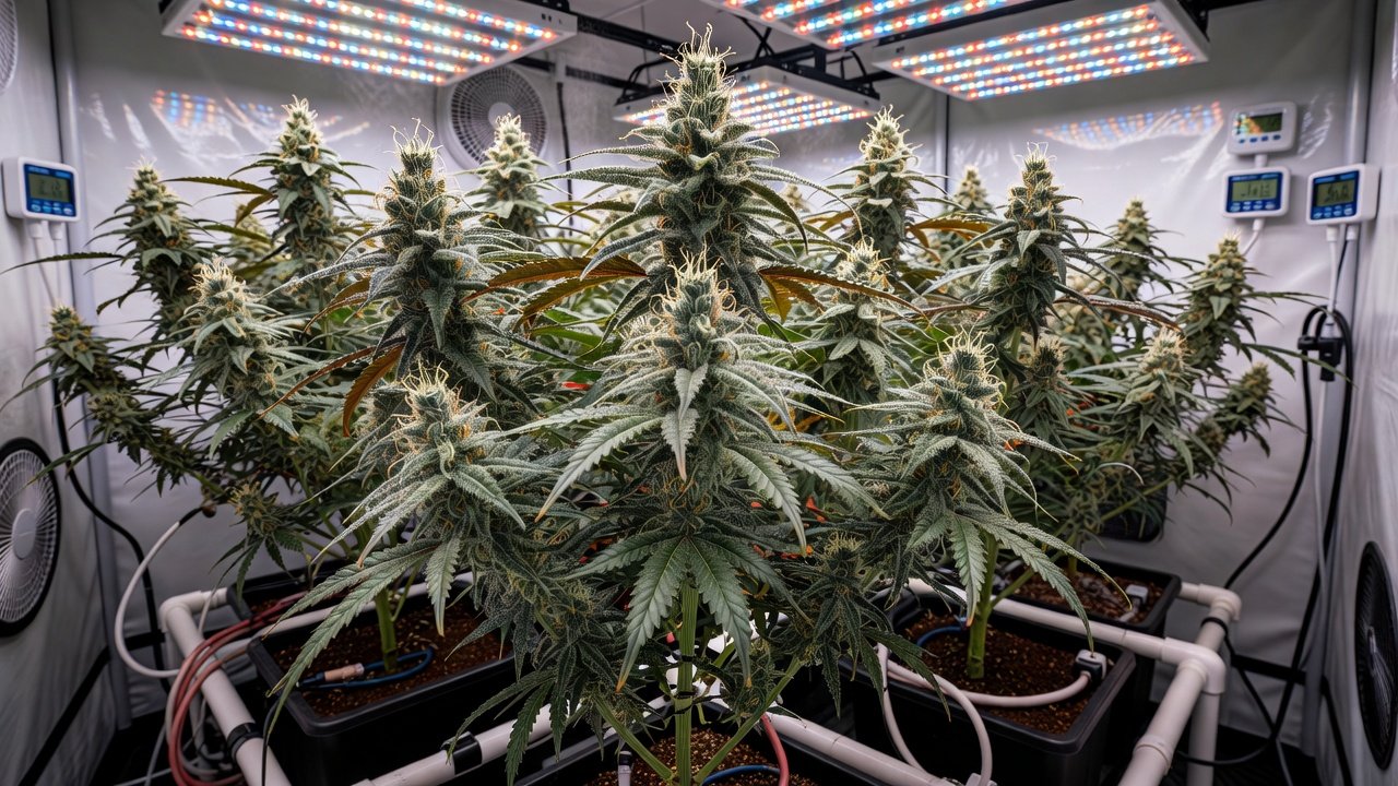 Hydroponic Cannabis Harvest & Cure Guide for Grow Tents