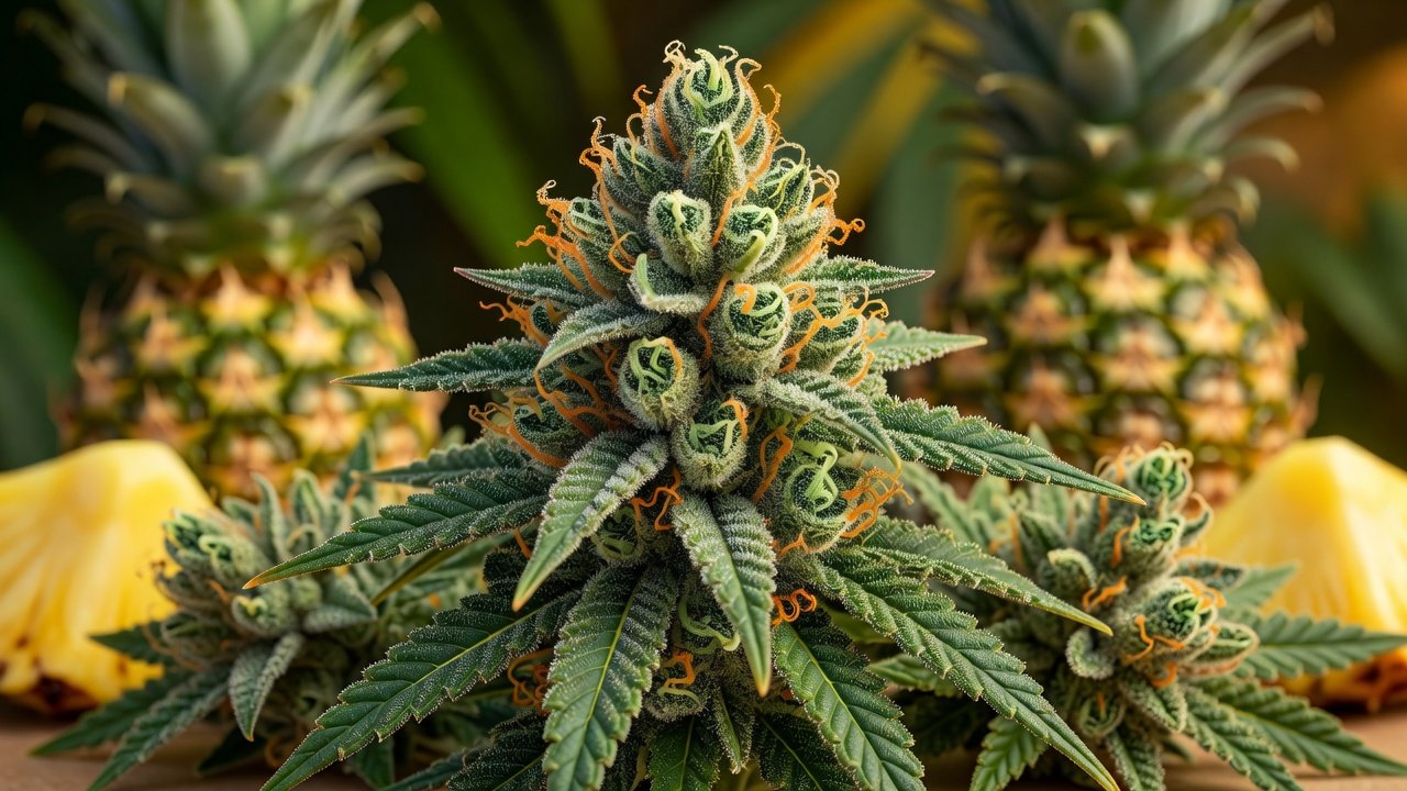 Reseña de la cepa Pineapple Express 2026: Guía tropical para cultivadores