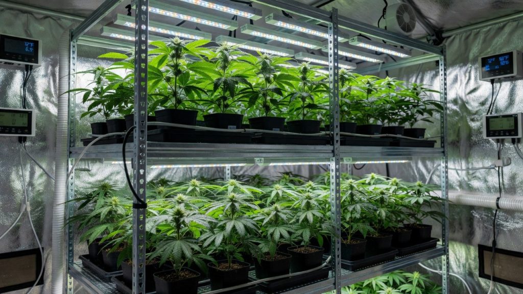 Vertical Cannabis Growing: Complete Home Grower Guide 2026
