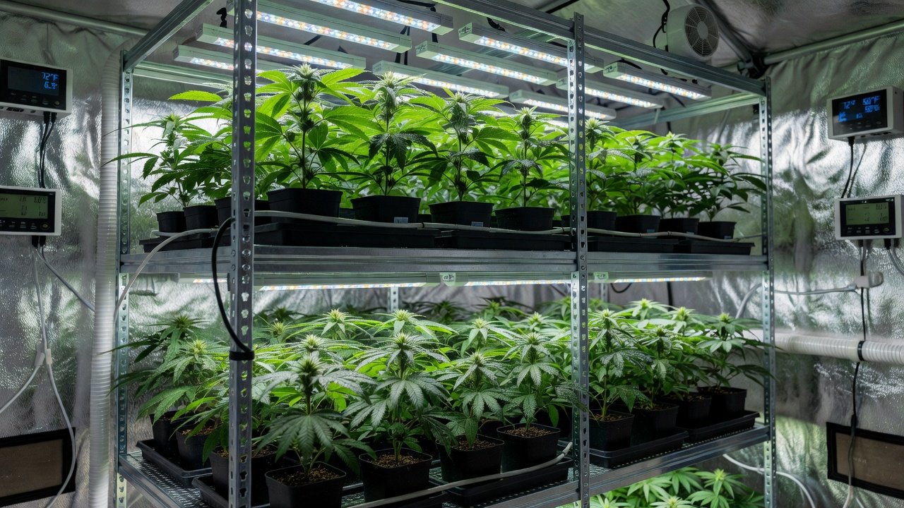 Cultivo Vertical de Cannabis: Guía Completa para Cultivadores Caseros 2026